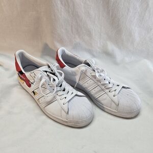 adidas Disney x Superstar 'Mickey Mouse' FW2901 Men's Size 10 White Shoes